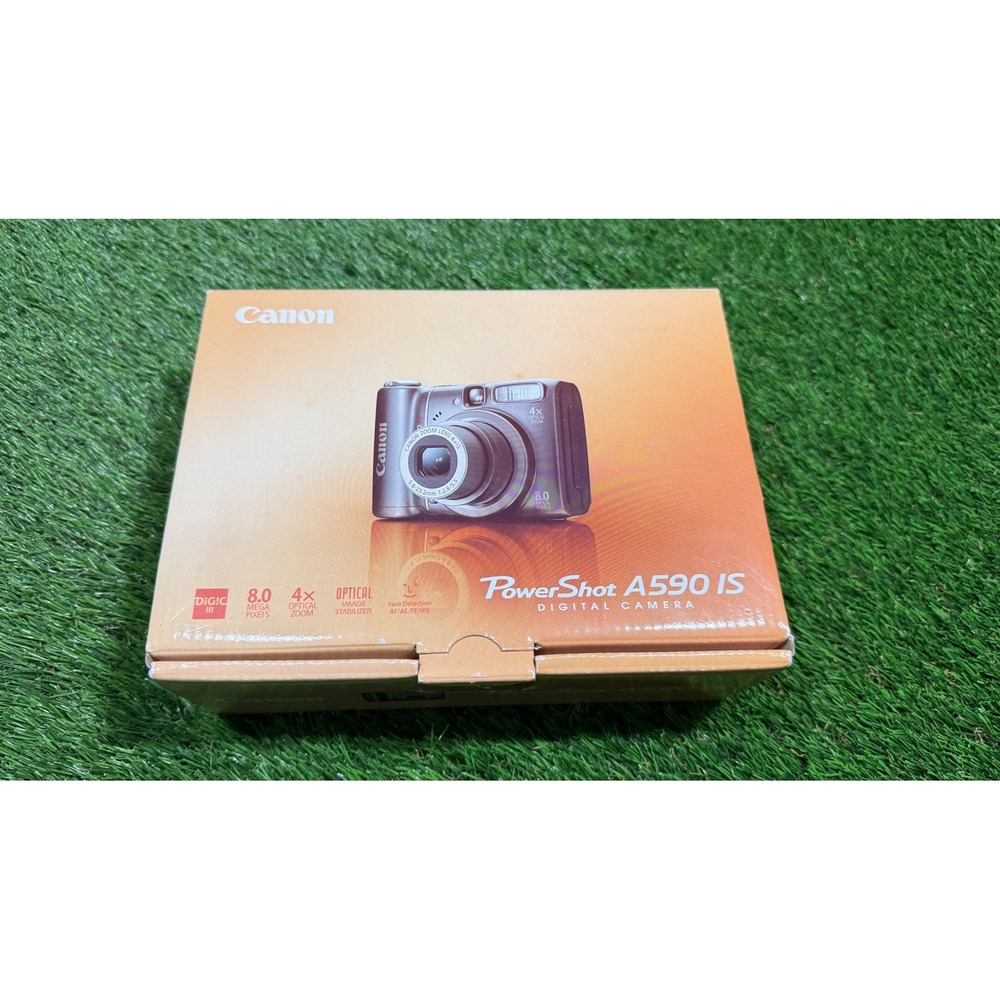 Canon PowerShot A590 IS Digital Camera 8MP 4x Optical Zoom